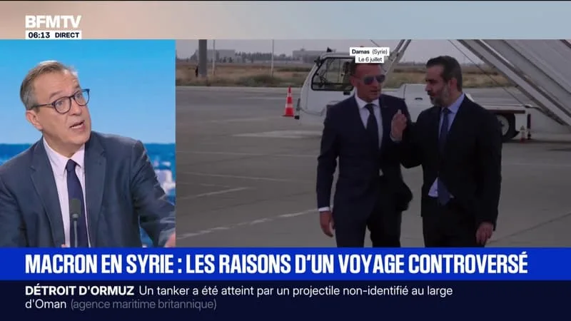 ÉDITO – VISITE D’EMMANUEL MACRON EN SYRIE: « C’EST UTILE ET C’EST EN MÊME TEMPS RISQUÉ »
