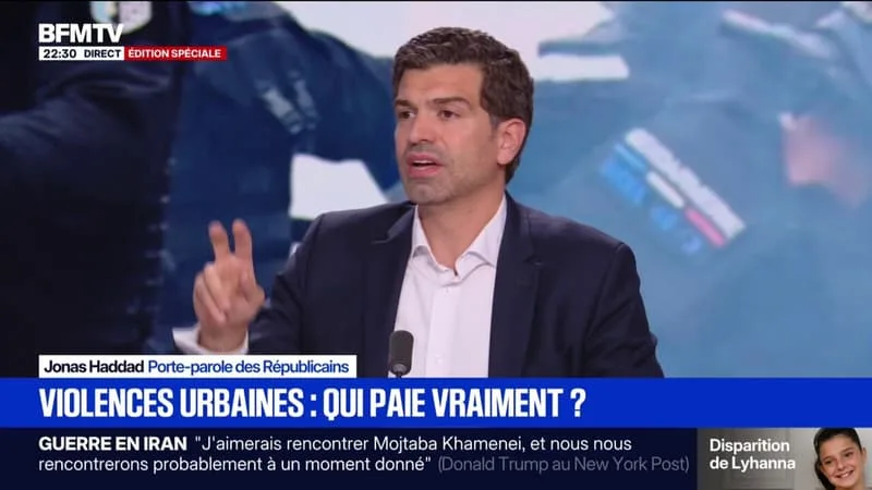 VIOLENCES URBAINES: « POURQUOI LA MAIRIE DE PARIS NE POURSUIT PAS TOUTES LES PERSONNES QUI ONT CASSÉ ? », DEMANDE JONAS HADDAD, PORTE-PAROLE DES RÉPUBLICAINS