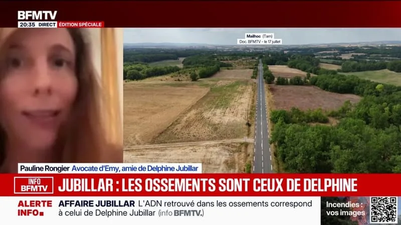 « CE N’EST PAS PARCE QUE CÉDRIC JUBILLAR A DIT LA VÉRITÉ SUR LE LIEU OÙ IL A MIS LE CORPS DE DELPHINE QU’IL VA DIRE LA VÉRITÉ SUR LE RESTE », ESTIME PAULINE RONGIER, AVOCATE D’UNE AMIE DE DELPHINE JUBILLAR