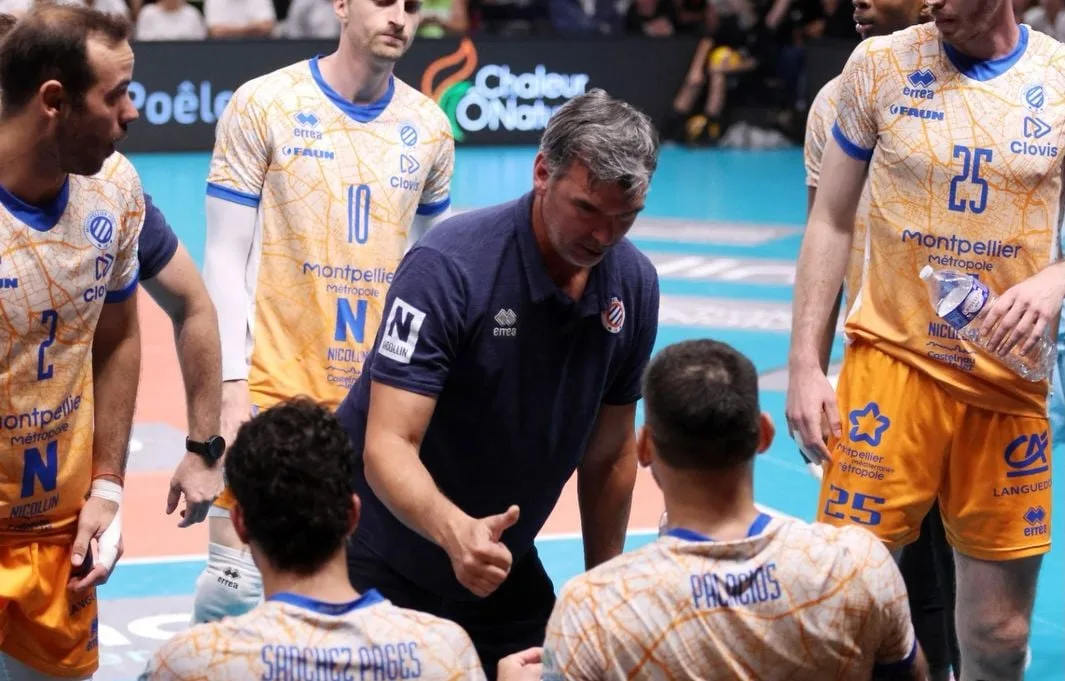 VOLLEY : VICTORIEUX CONTRE POITIERS, MONTPELLIER REMPORTE SON NEUVIÈME TITRE DE CHAMPION DE FRANCE