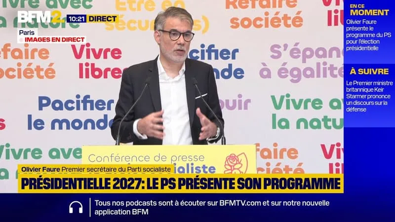 « NOUS ALLONS NOUS BATTRE COMME DES CHIENS »: OLIVIER FAURE DÉTERMINÉ À PESER DANS L’ÉLECTION PRÉSIDENTIELLE DE 2027