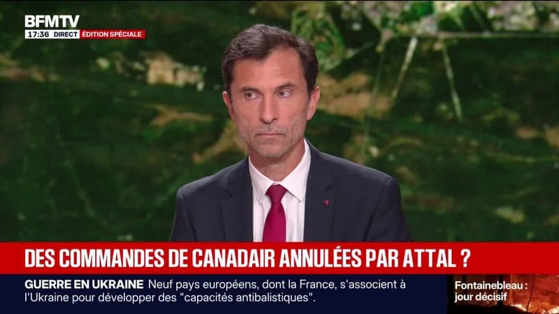 COMMANDES DE CANADAIR: « C’EST INDISPENSABLE ET PAS NÉGOCIABLE », AFFIRME ARNAUD SAINT-MARTIN, DÉPUTÉ LFI DE SEINE-ET-MARNE