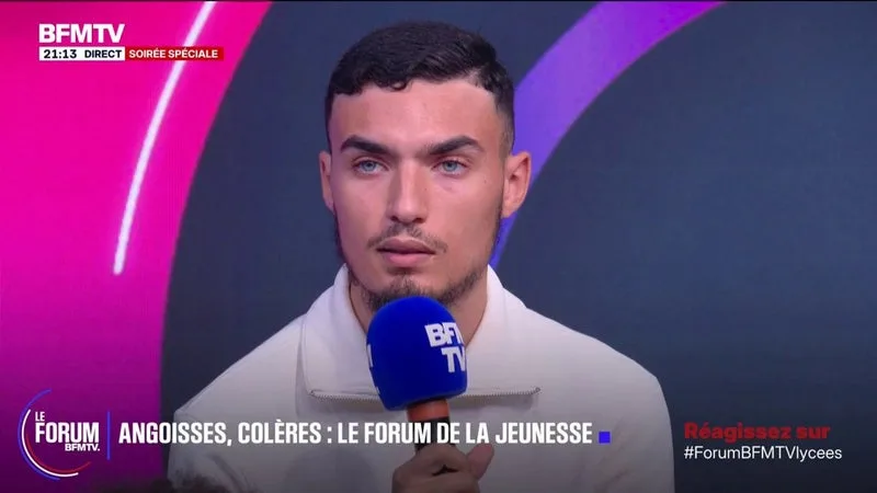 FORUM BFMTV – MOUVEMENT LYCÉEN: « JE N’ATTENDS PAS DE MOT DE LA PART DU MINISTRE, J’ATTENDS SA DÉMISSION », ASSURE MEHDI, ÉTUDIANT EN PREMIÈRE ANNÉE DE DROIT