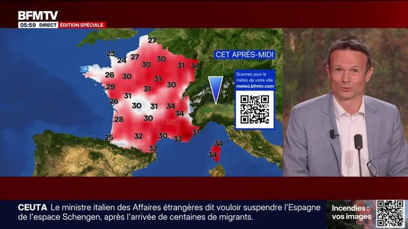 DES AVERSES ORAGEUSES, DES DÉPARTEMENTS TOUJOURS EN VIGILANCE ORANGE CANICULE… LA MÉTÉO DE CE VENDREDI 31 JUILLET