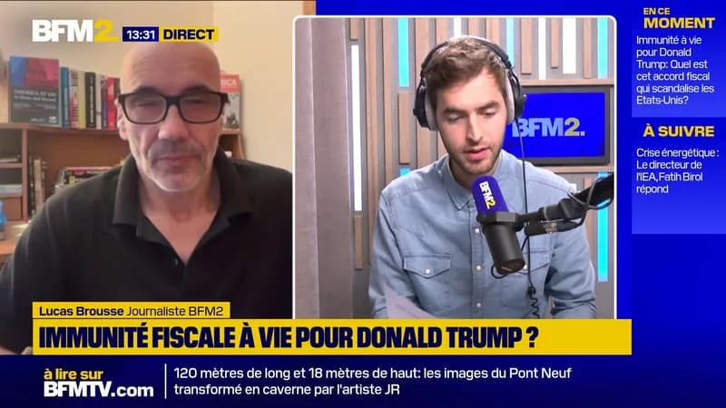 IMMUNITÉ À VIE POUR DONALD TRUMP: L’ACCORD FISCAL PRÉVOIT LA CRÉATION D’UN FONDS D’INDEMNISATION DE SES FIDÈLES