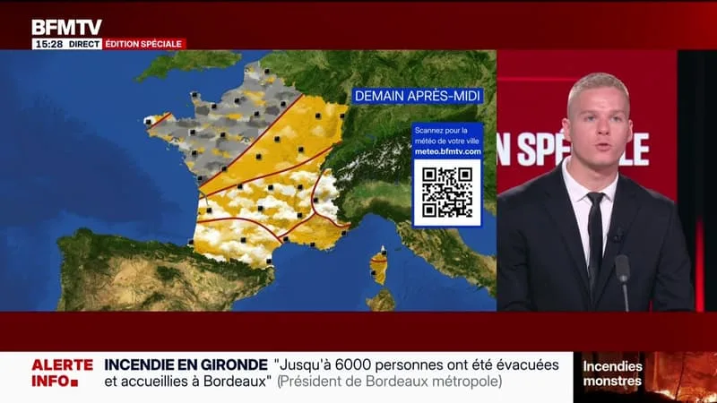 LA MÉTÉO POUR CE DIMANCHE 26 JUILLET 2026