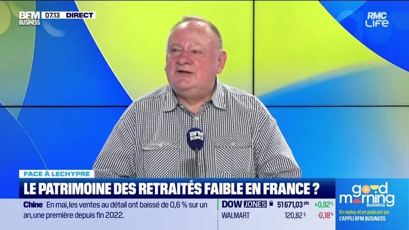 EMMANUEL LECHYPRE FACE À JEAN-MARC DANIEL : LE PATRIMOINE DES RETRAITÉS FAIBLE EN FRANCE ? – 16/06