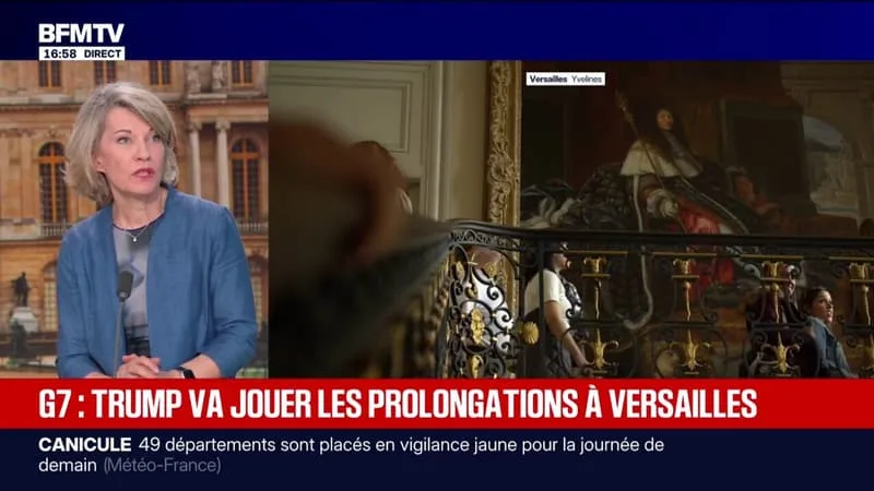 DONALD TRUMP À VERSAILLES: « LA DIPLOMATIE, C’EST AUSSI SE PARLER QUAND LES MOMENTS SONT DIFFICILES », ASSURE ANNE GENETET, DÉPUTÉE EPR