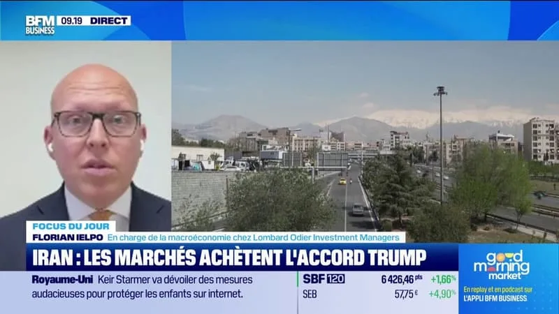 IRAN : LES MARCHÉS ACHÈTENT L’ACCORD TRUMP
