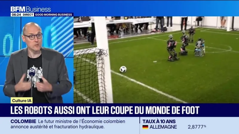 CULTURE IA : LES ROBOTS AUSSI ONT LEUR COUPE DU MONDE DE FOOT, PAR ANTHONY MOREL – 02/07