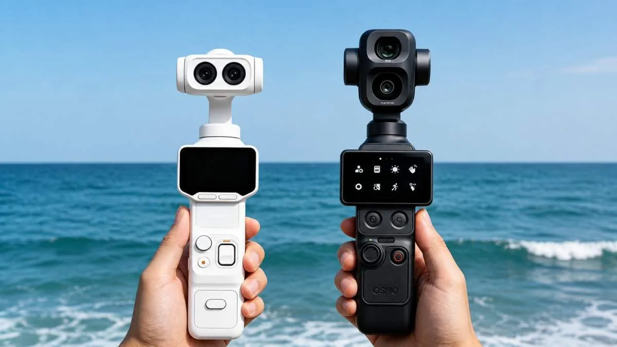 DJI OSMO POCKET 4P CONTRE INSTA360 LUNA ULTRA : LE PROCHAIN DUEL DES CAMÉRAS DE POCHE À DOUBLE CAPTEUR