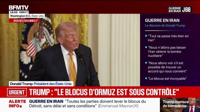 « LES ÉTATS-UNIS ONT LE RESPECT DU MONDE », SE RÉJOUIT DONALD TRUMP