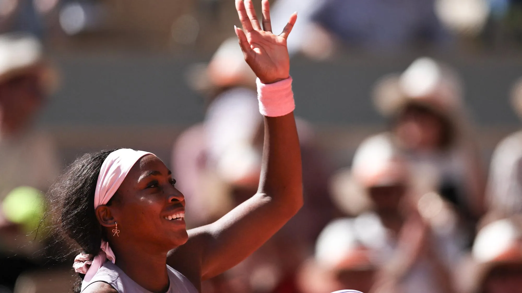 POUR COCO GAUFF, LE PLUS DUR N’A PAS ÉTÉ SON PREMIER MATCH À ROLAND GARROS