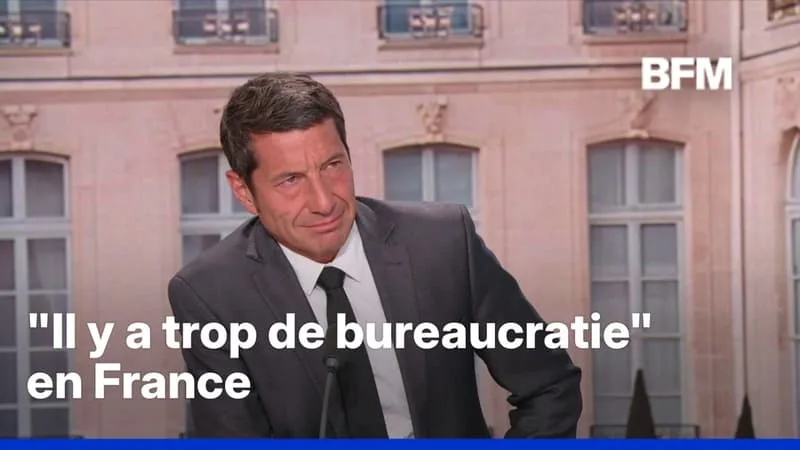 DAVID LISNARD, CANDIDAT À LA PRÉSIDENTIELLE, ESTIME « QU’IL Y A TROP DE BUREAUCRATIE » EN FRANCE