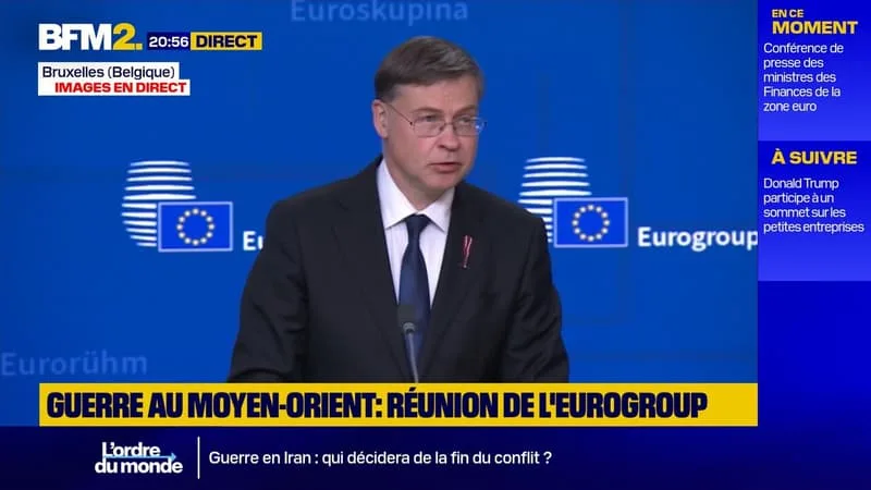 GUERRE AU MOYEN-ORIENT: « CETTE SITUATION PÈSE SUR LA CROISSANCE ET FAIT AUGMENTER L’INFLATION », CONSTATE LE COMMISSAIRE EUROPÉEN VALDIS DOMBROVSKIS