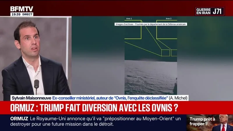DÉCLASSIFICATION DE DOCUMENTS SECRETS SUR LES OVNIS: « LE PHÉNOMÈNE EST ANCIEN, IL EST DÉBATTU DEPUIS 1947 », RACONTE SYLVAIN MAISONNEUVE, AUTEUR
