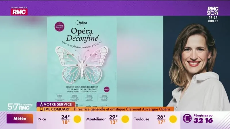 EVE COQUART À VOTRE SERVICE : DES CONCERTS GRATUITS POUR RENDRE L’OPÉRA PLUS ACCESSIBLE – 08/06