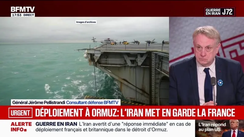L’IRAN AVERTIT D’UNE « RÉPONSE IMMÉDIATE » EN CAS DE DÉPLOIEMENT FRANÇAIS ET BRITANNIQUE DANS LE DÉTROIT D’ORMUZ