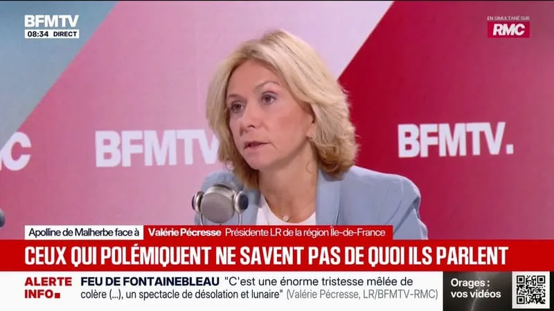 INCENDIES EN FRANCE: « IL VA FALLOIR QU’ON DÉVELOPPE UNE FILIÈRE D’AVIONS BOMBARDIERS D’EAU », ESTIME VALÉRIE PÉCRESSE, PRÉSIDENTE LR DE LA RÉGION ÎLE-DE-FRANCE