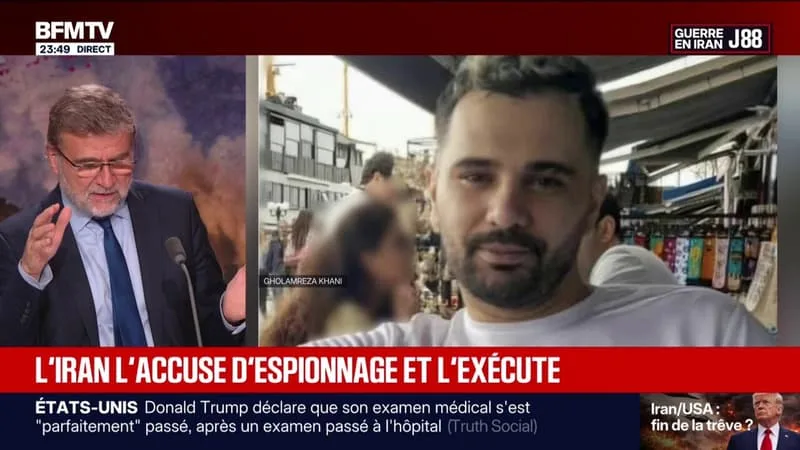 EN IRAN, « GHOLAMREZA KHANI SHAKARAB A ÉTÉ EXÉCUTÉ » POUR ESPIONNAGE « AU PROFIT DU RÉGIME SIONISTE » DÉCLARE LE SITE JUDICIAIRE IRANIEN