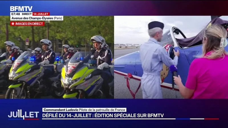 14-JUILLET: LES PILOTES DE LA PATROUILLE DE FRANCE SE PRÉPARENT POUR LE DÉFILÉ DE LA FÊTE NATIONALE