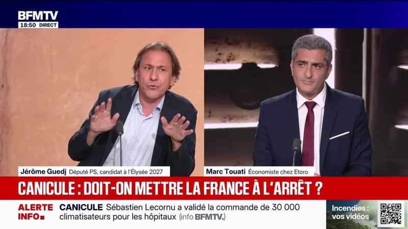 CLIMATISATION: « LA POSITION DE LA MINISTRE DE LA TRANSITION ÉCOLOGIQUE EST UN PETIT PEU CARICATURALE ET MANICHÉENNE », JUGE JÉRÔME GUEDJ, CANDIDAT À L’ÉLECTION PRÉSIDENTIELLE