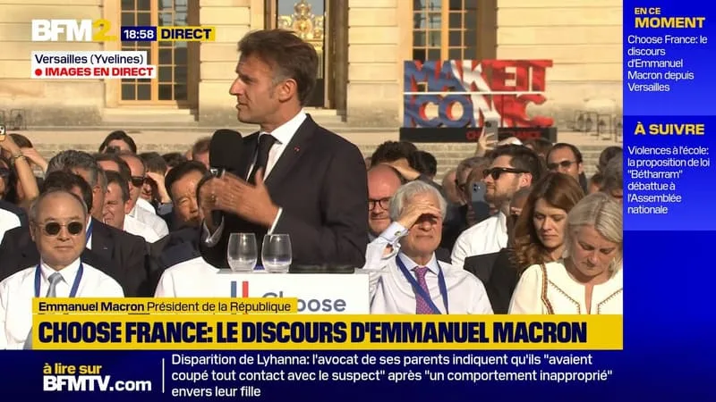 « C’EST LE FRUIT DES RÉFORMES »: EMMANUEL MACRON SE FÉLICITE DES INVESTISSEMENTS ANNONCÉS LORS DE LA 9ÈME ÉDITION DE CHOOSE FRANCE