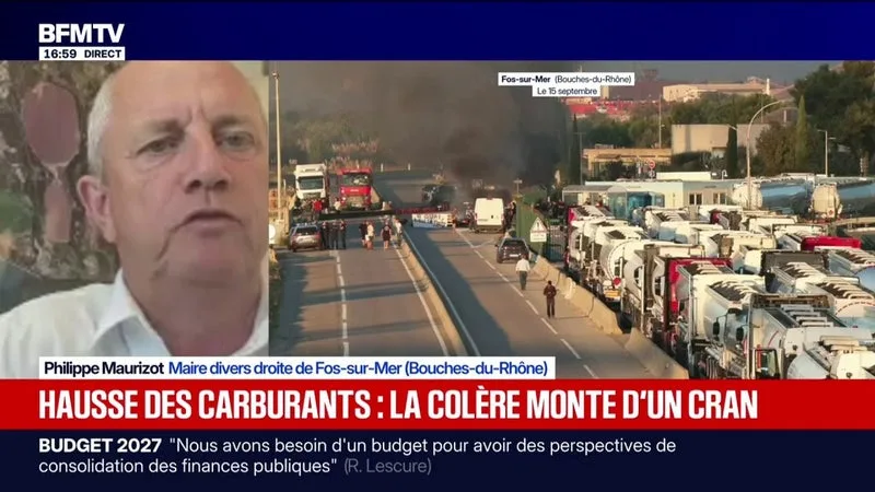 DÉPÔT PÉTROLIER BLOQUÉ À FOS-SUR-MER: « LES CHOSES SE SONT RAPIDEMENT CALMÉES », INDIQUE LE MAIRE DE LA COMMUNE
