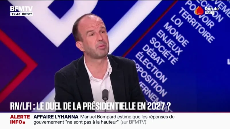 « JE VOIS QU’IL Y A DE PLUS EN PLUS DE SUJETS SUR LESQUELS ILS NE SONT PAS D’ACCORD », ESTIME MANUEL BOMPARD À PROPOS DE MARINE LE PEN ET JORDAN BARDELLA