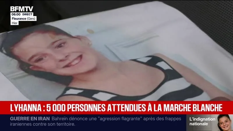 MORT DE LYHANNA: 5.000 PERSONNES ATTENDUES À LA MARCHE BLANCHE