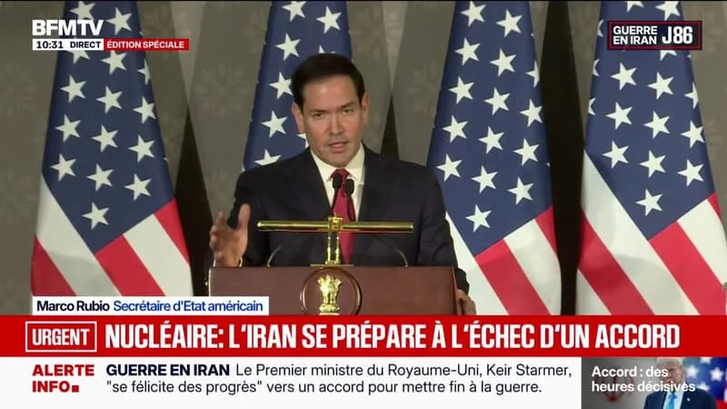GUERRE AU MOYEN-ORIENT: MARCO RUBIO ASSURE QUE L’IRAN N’AURA « JAMAIS » L’ARME NUCLÉAIRE « TANT QUE DONALD TRUMP EST PRÉSIDENT DES ÉTATS-UNIS »