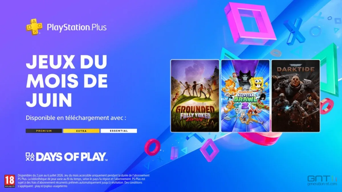 PLAYSTATION PLUS DE JUIN 2026 : SONY DÉVOILE UN TRIO DE JEUX POUR JUSTIFIER SES HAUSSES DE TARIFS