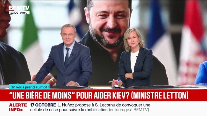 GUERRE EN UKRAINE: L’AIDE À KIEV REPRÉSENTE-T-ELLE « UNE BIÈRE PAR AN » AUX EUROPÉENS?