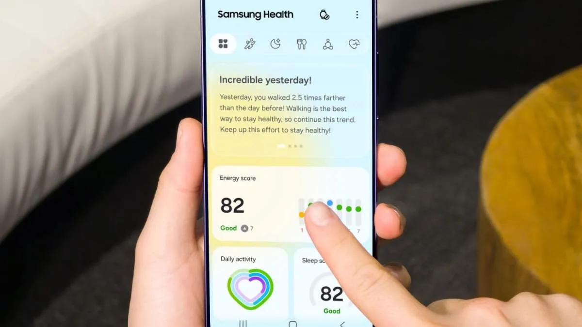 GALAXY WATCH : SAMSUNG LANCE QUATRE NOUVEAUX SCORES SANTÉ POUR SON APPLI SAMSUNG HEALTH