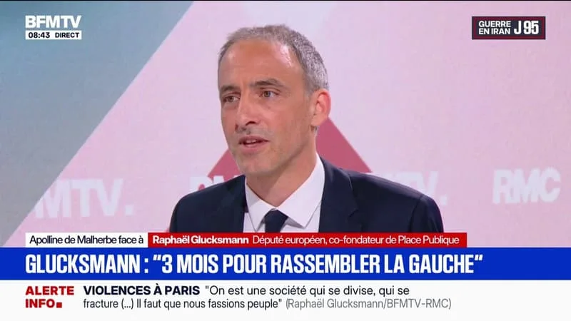 RAPHAËL GLUCKSMANN: « LA DERNIÈRE FOIS QU’IL Y A EU UNE CONFRONTATION AVEC LFI DANS UNE ÉLECTION NATIONALE, NOUS LES AVONS PLIÉS ET NOUS LES PLIERONS À NOUVEAU »