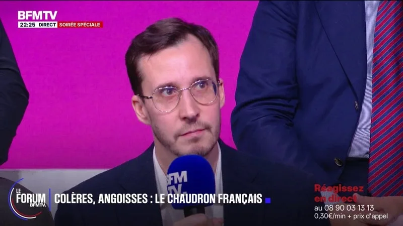 FORUM BFMTV – COLÈRE SOCIALE: « SI ON CONTINUE LA MÊME POLITIQUE, LES GENS QUI NOUS GOUVERNENT VONT CONTINUER À NOUS FAIRE LES POCHES », AFFIRME FRANÇOIS BOULO, ANCIEN PORTE-PAROLE DES GILETS JAUNES DE ROUEN