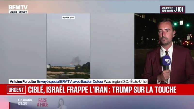 GUERRE AU MOYEN-ORIENT: DONALD TRUMP A DEMANDÉ À BENJAMIN NETANYAHU DE NE PAS RÉPLIQUER AUX FRAPPES IRANIENNES