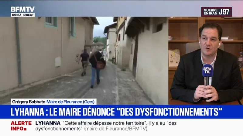 DISPARITION DE LYHANNA: « IL Y A UN DYSFONCTIONNEMENT PROFOND DANS LES ENQUÊTES », ESTIME LE MAIRE DE FLEURANCE GRÉGORY BOBBATO