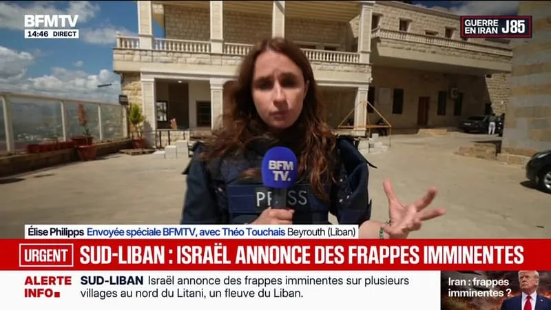 GUERRE AU MOYEN-ORIENT: ISRAËL ANNONCE DES FRAPPES IMMINENTES DANS LE SUD DU LIBAN, PLUSIEURS VILLAGES INVITÉS À ÉVACUER