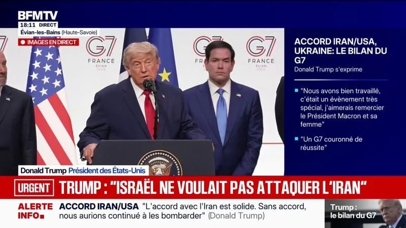 GUERRE AU MOYEN-ORIENT: DONALD TRUMP ASSURE QUE BENJAMIN NETANYAHU « S’EXCITE UN PEU » MAIS QU’IL EST « FORMIDABLE »