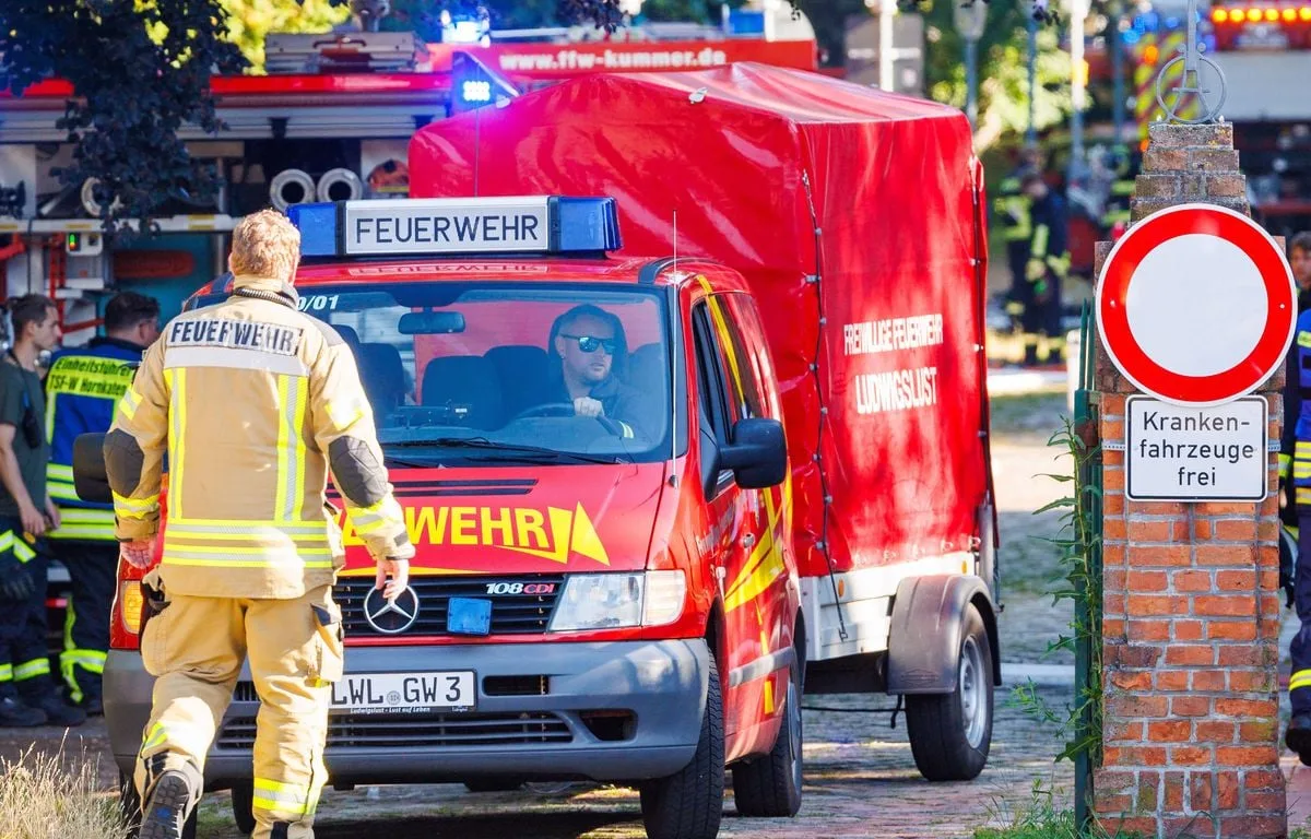 ALLEMAGNE : AU MOINS DEUX MORTS ET PLUSIEURS BLESSÉS DANS L’INCENDIE D’UN HÔPITAL