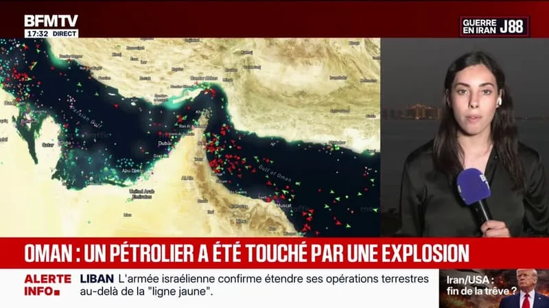 DÉTROIT D’ORMUZ: UN PÉTROLIER A ÉTÉ TOUCHÉ PAR UNE EXPLOSION À OMAN