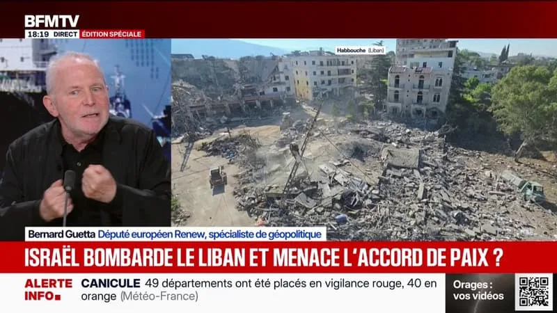 LIBAN: LE CHEF DU HEZBOLLAH DIT REFUSER LA CRÉATION DE TOUTE ZONE DE SÉCURITÉ ISRAÉLIENNE DANS LE SUD DU PAYS