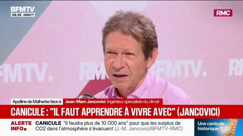 CANICULE: JEAN-MARC JANCOVICI AFFIRME QUE « LE FAIT D’AVOIR CHAUD N’EST PAS LA CONSÉQUENCE LA PLUS DOMMAGEABLE »