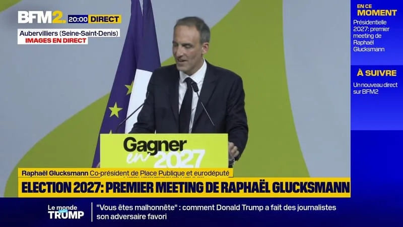 « NOUS IMPOSERONS AU COEUR DES DÉBATS LA TAXATION DES SUPER-SUCCESSIONS ET DES PLUS HAUTS PATRIMOINES » ASSURE RAPHAËL GLUCKSMANN