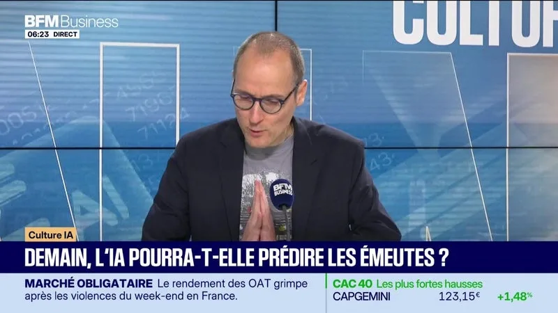CULTURE IA : DEMAIN, L’IA PEUT-ELLE PRÉDIRE LES ÉMEUTES ?, PAR ANTHONY MOREL – 20/10