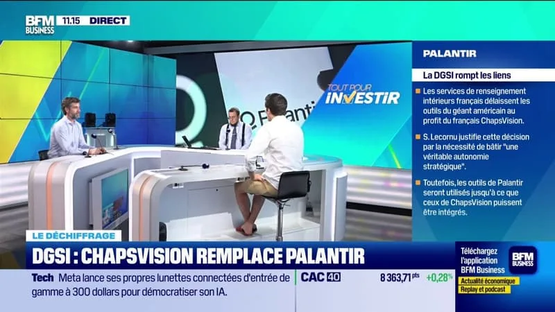 DGSI : CHAPSVISION REMPLACE PALANTIR