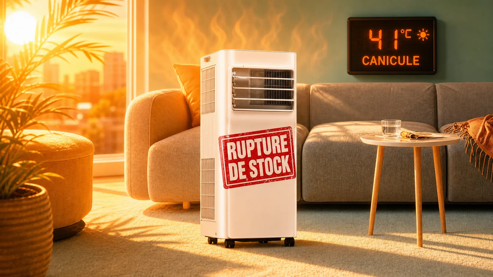 RETOUR DE LA CANICULE : CES 4 CLIMATISEURS MOBILES SONT ENCORE DISPONIBLES CHEZ AMAZON