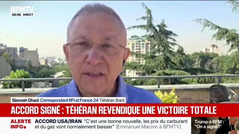 ACCORD SIGNÉ ENTRE LES ÉTATS-UNIS ET L’IRAN: TÉHÉRAN REVENDIQUE UNE VICTOIRE TOTALE ET ESTIME QUE LE TEXTE « ACTE L’ÉCHEC DES ÉTATS-UNIS »