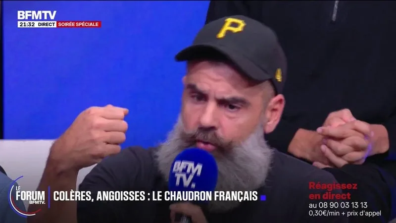 FORUM BFMTV – « QUAND ON VA À L’HÔPITAL, IL N’Y A PAS DE DOCTEUR ET QUAND ON VA À L’ÉCOLE, IL N’Y A PAS DE PROF », OBSERVE JÉRÔME RODRIGUES, FIGURE DU MOUVEMENT DES GILETS JAUNES